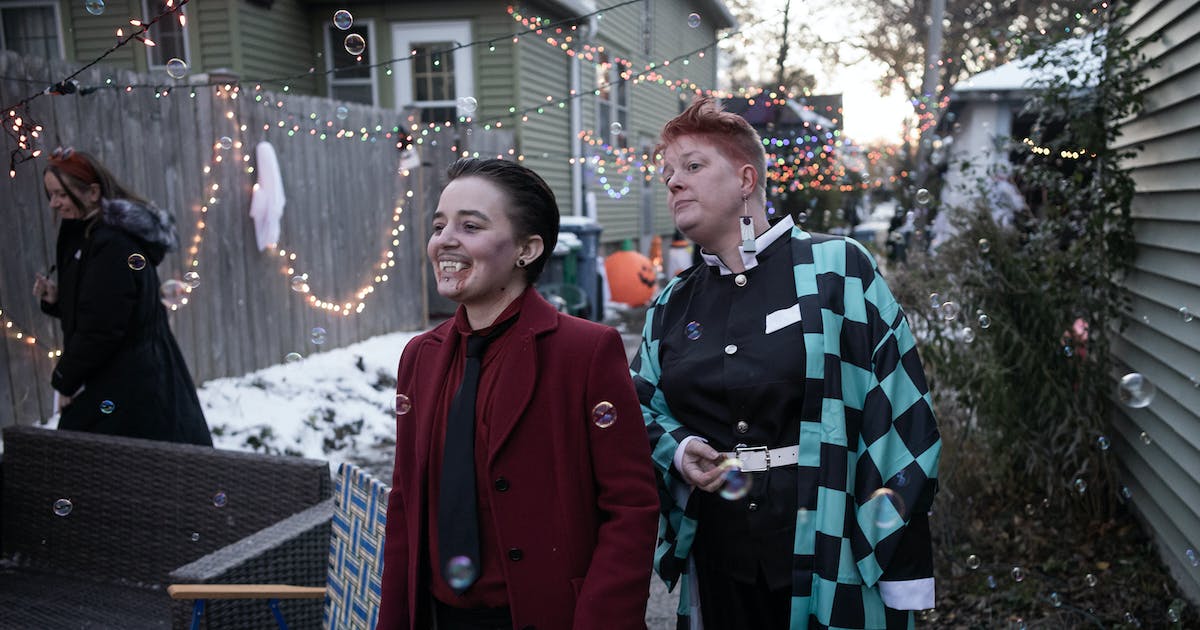 Featured image for First-time Trick-or-Treater in Minneapolis Embraces Halloween Fun Despite Snow and Cold