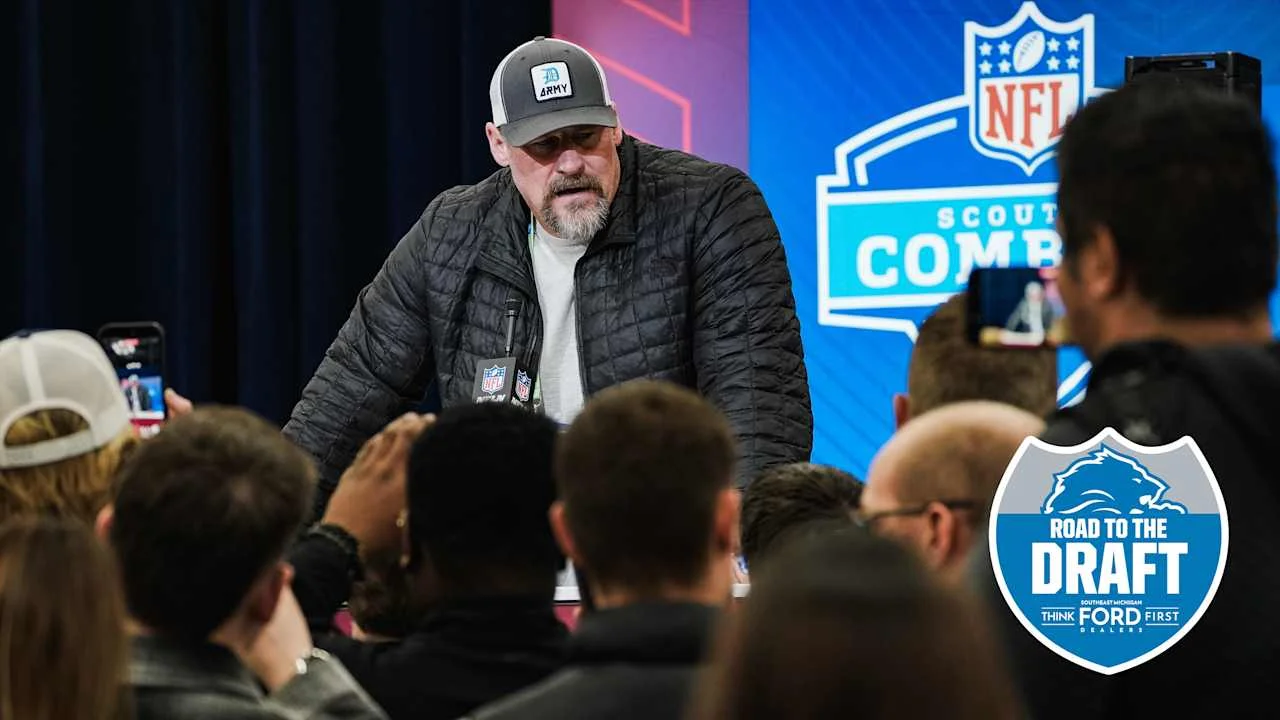 Lions outline 2026 plan at the Combine: Petzing's fit, defense tweaks, OT depth, Joseph update, and Clark retirement