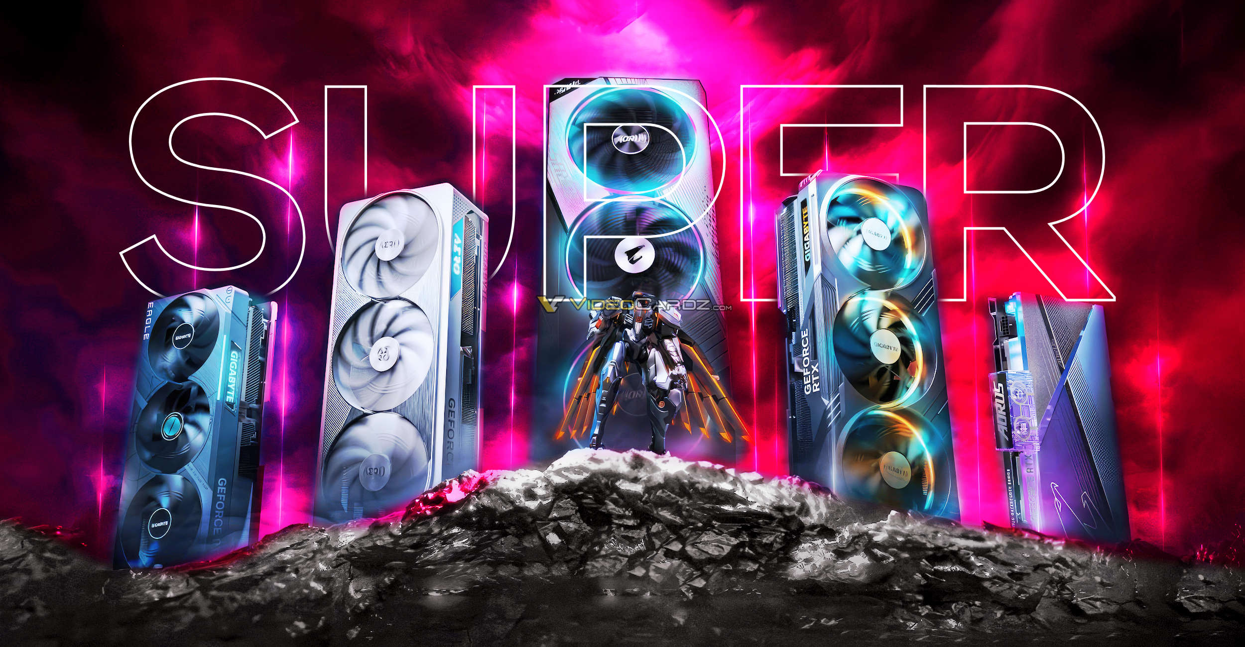 Featured image for "NVIDIA RTX 40 SUPER Series Launch Imminent with Full Specs Revealed"