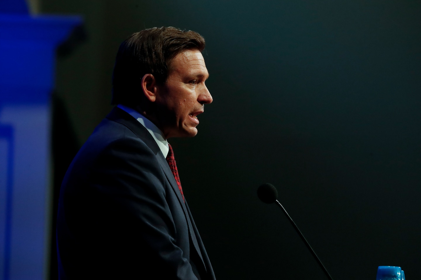 Trump's Dominance Over DeSantis in Polls and Response to Indictment.