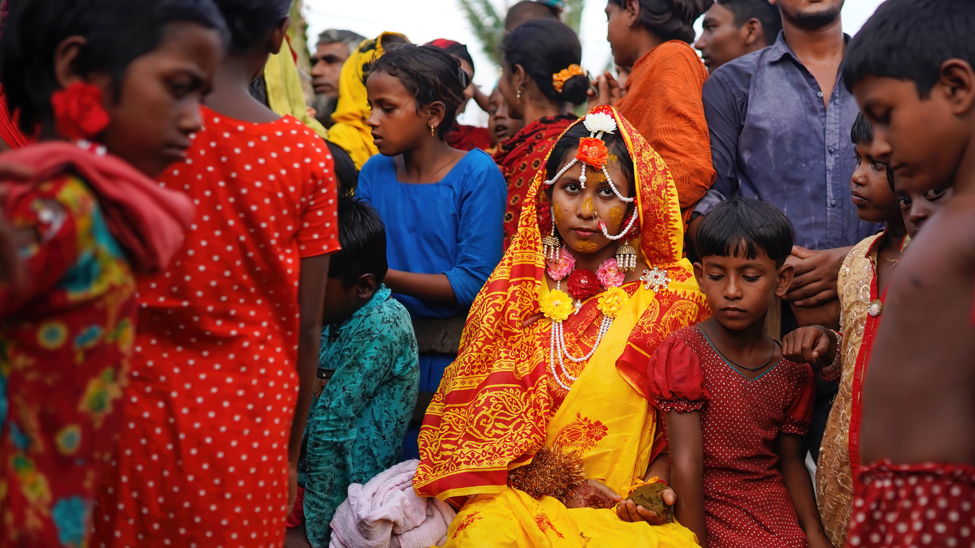 Child marriage progress hindered by global crises, says UN report.