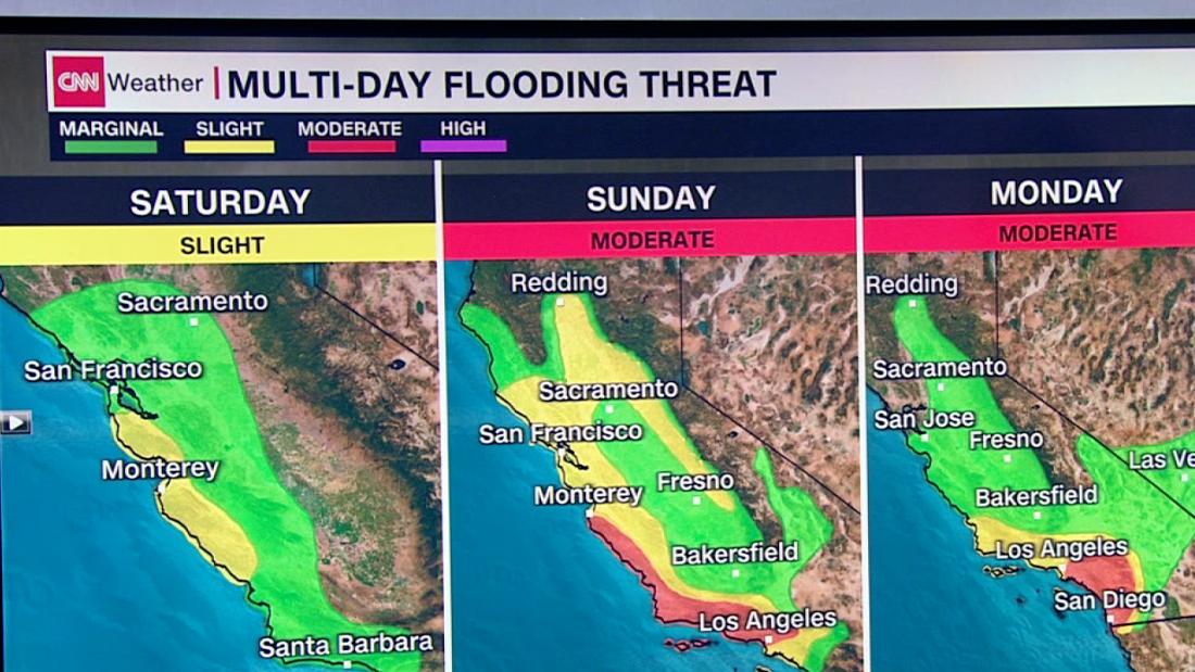 "California's Devastating Atmospheric River: Flooding, Landslides, and Evacuations"