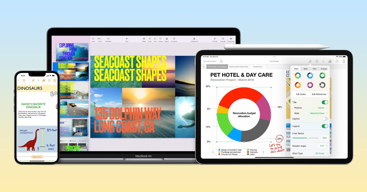 "Apple Enhances iWork Apps with New Features for Better Collaboration and Functionality"