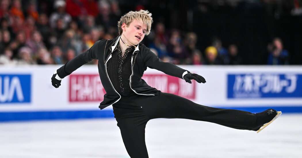 Featured image for "Teen Figure Skater Ilia Malinin Makes History with 'Succession' Theme and Record-breaking Quadruple Jumps"