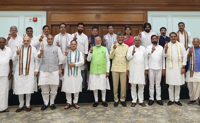 Featured image for "Modi Navigates Coalition Challenges Amid Government Formation"