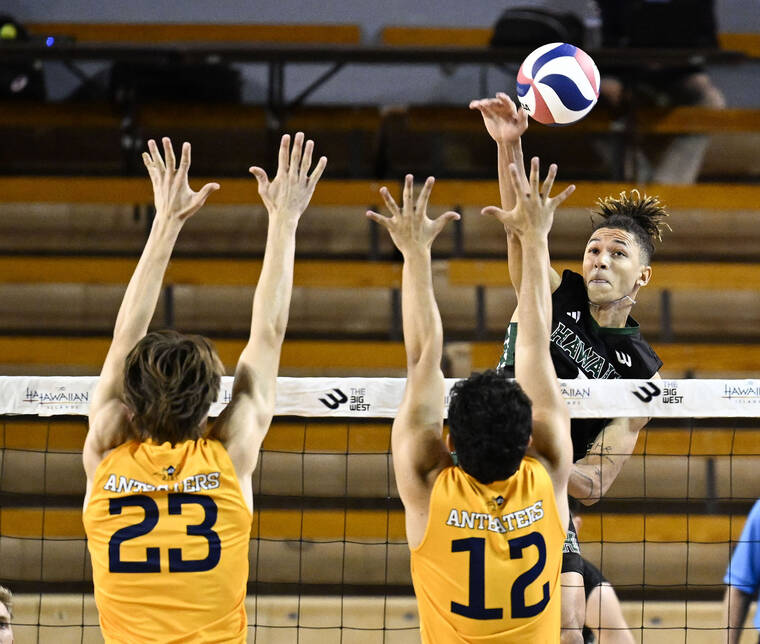 Featured image for Hawaii Men's Volleyball Wins Third Consecutive Big West Championship.