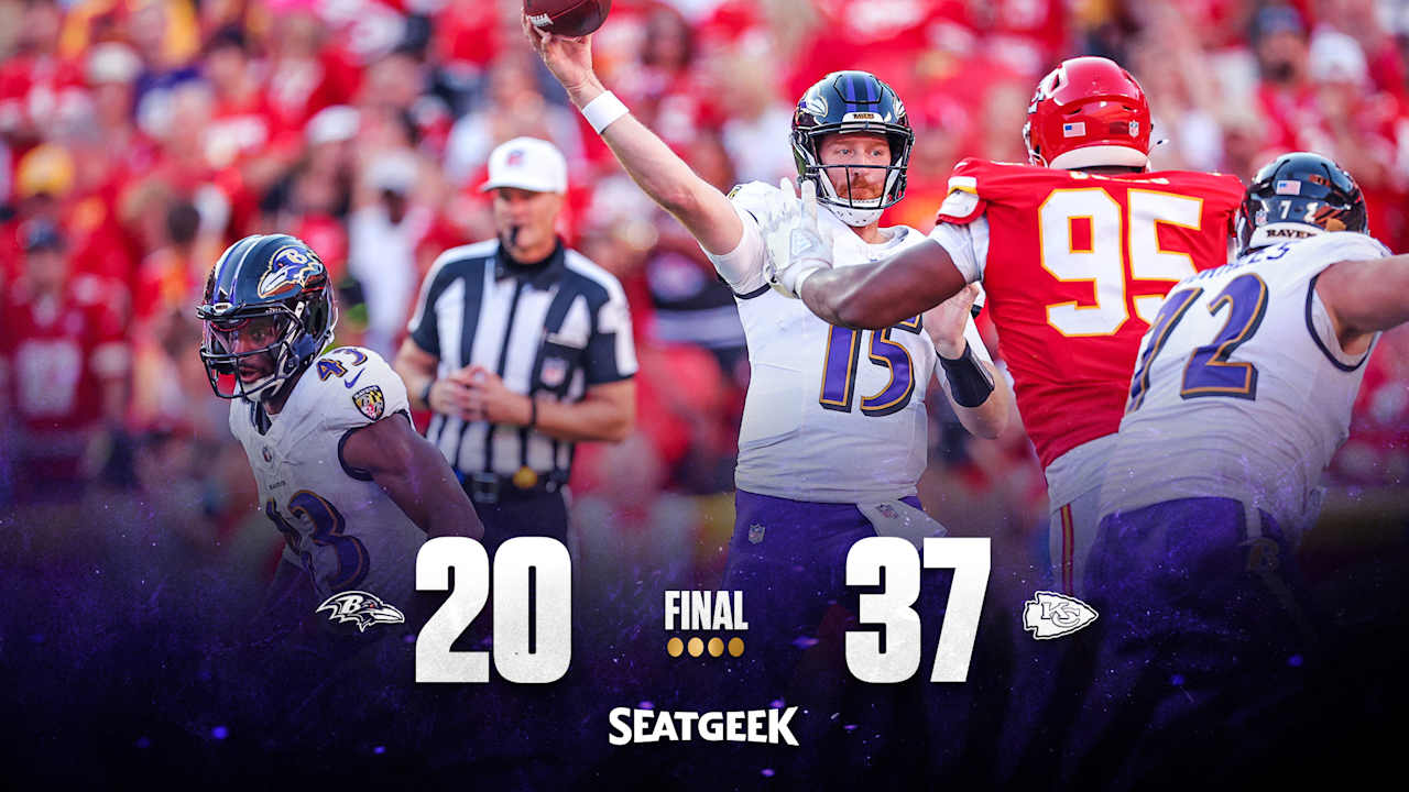 Ravens' Lamar Jackson Injures Hamstring in Loss to Chiefs