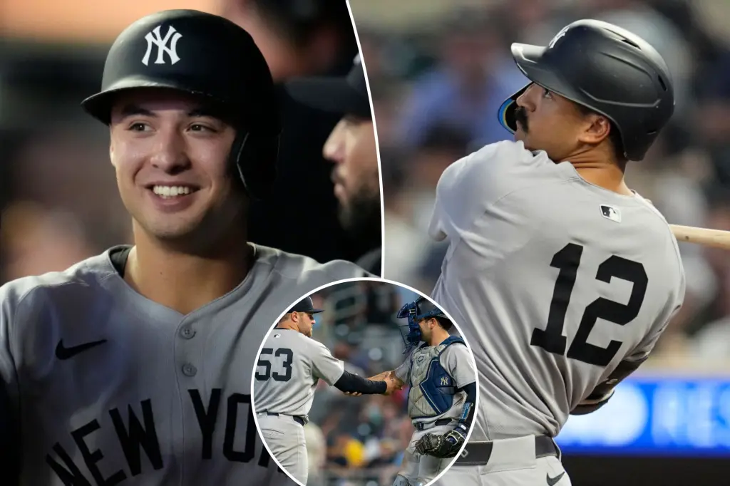 Featured image for Yankees edge Twins in a tense slugfest