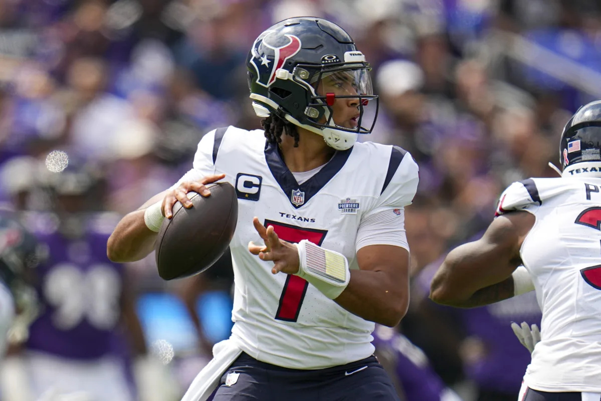 Texans Rookie QB C.J. Stroud Mirrors Brett Favre with Unique NFL Debut