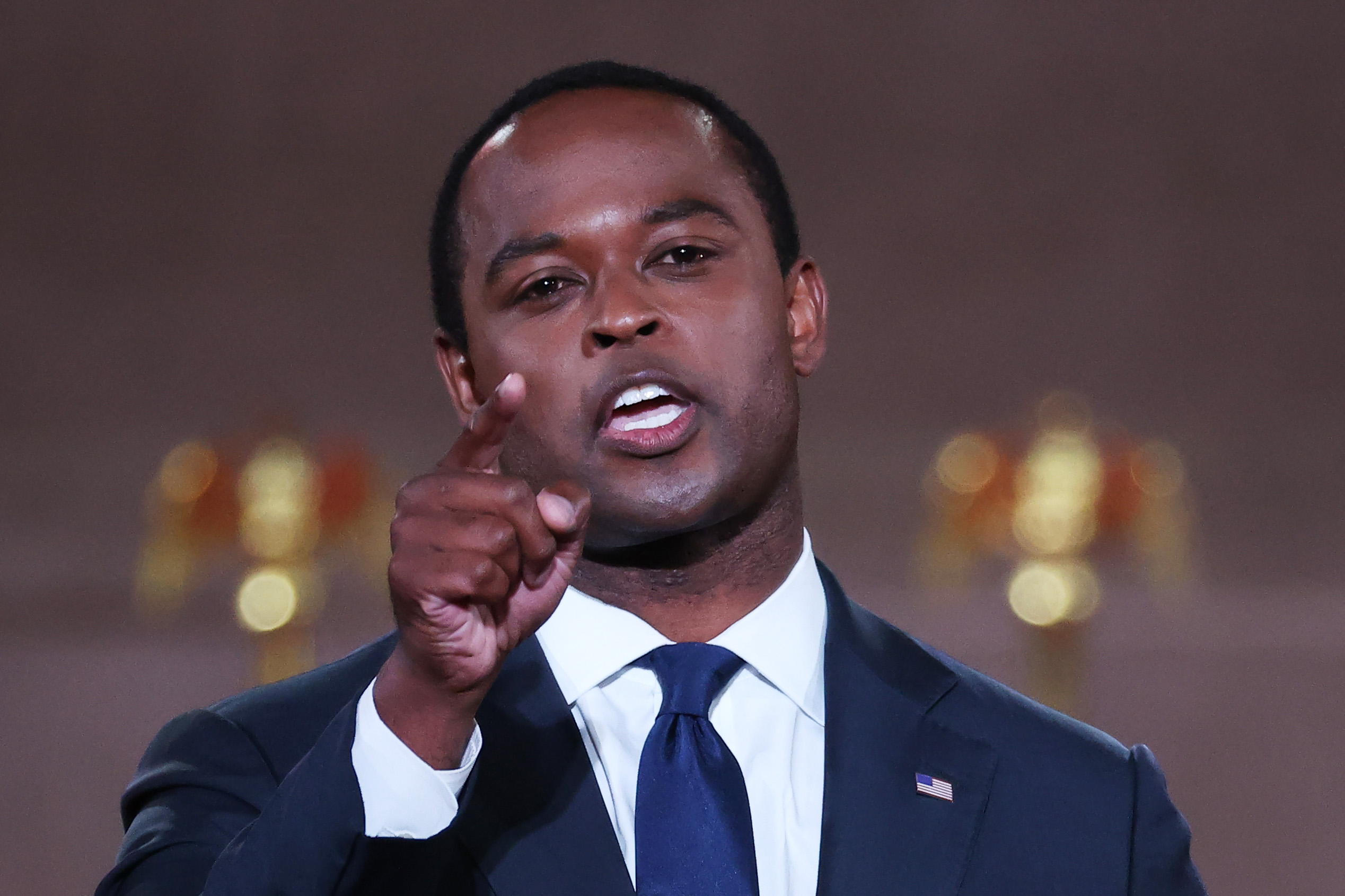 Trump-backed Daniel Cameron leads in Kentucky governor primary.