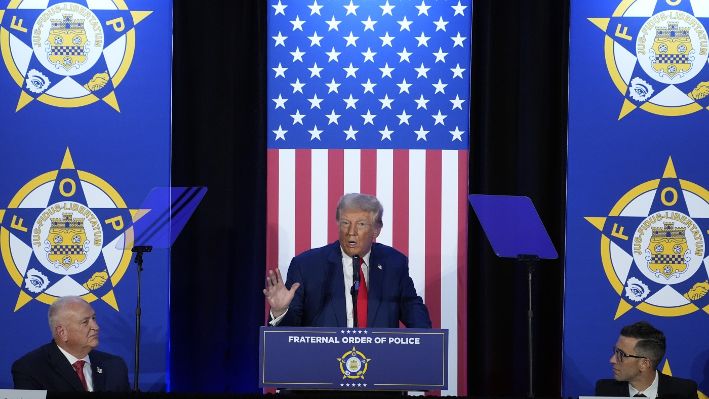 Police Express Support for Trump's White House Return