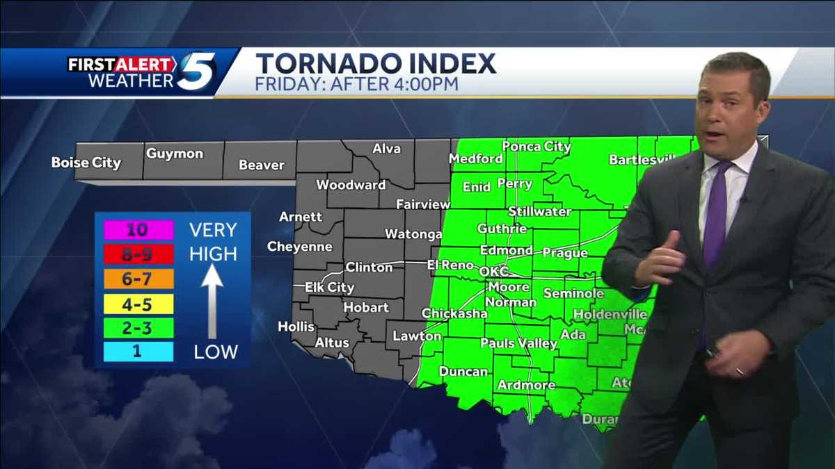 Severe storms threaten Southern Plains this weekend.