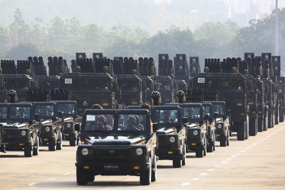 Myanmar military imports $1 billion in weapons post-coup: UN expert.