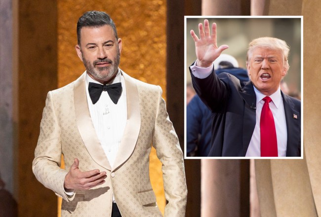 Featured image for "Jimmy Kimmel's Ongoing Feud with Donald Trump: A Timeline"