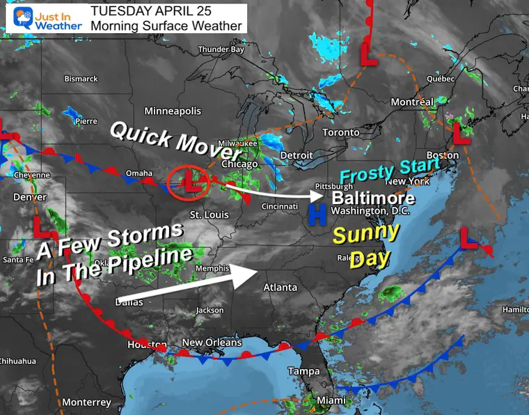 Featured image for Chilly and Rainy Weather Ahead for Late April.