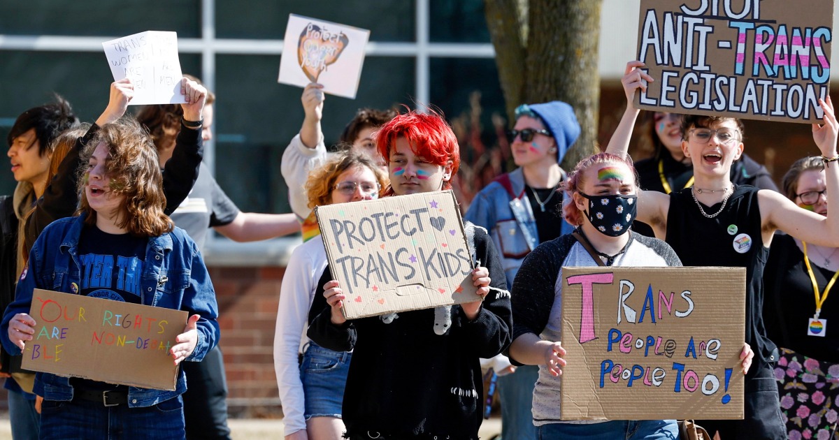 Transgender rights restricted in Iowa and Arkansas with new laws.