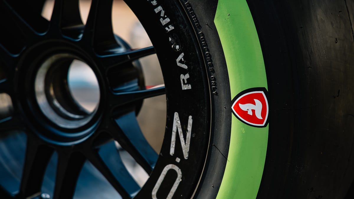 Featured image for Sustainable tires tested at Detroit Grand Prix.