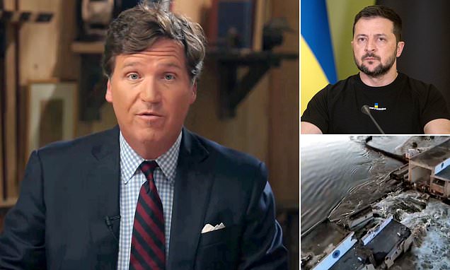 Tucker Carlson debuts new show on Twitter with controversial comments.