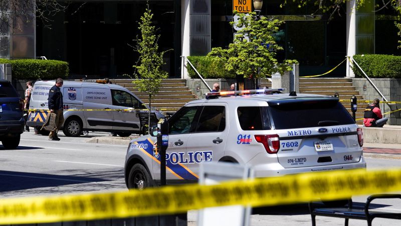 Louisville Bank Shooting Leaves 5 Dead and Officer in Critical Condition.