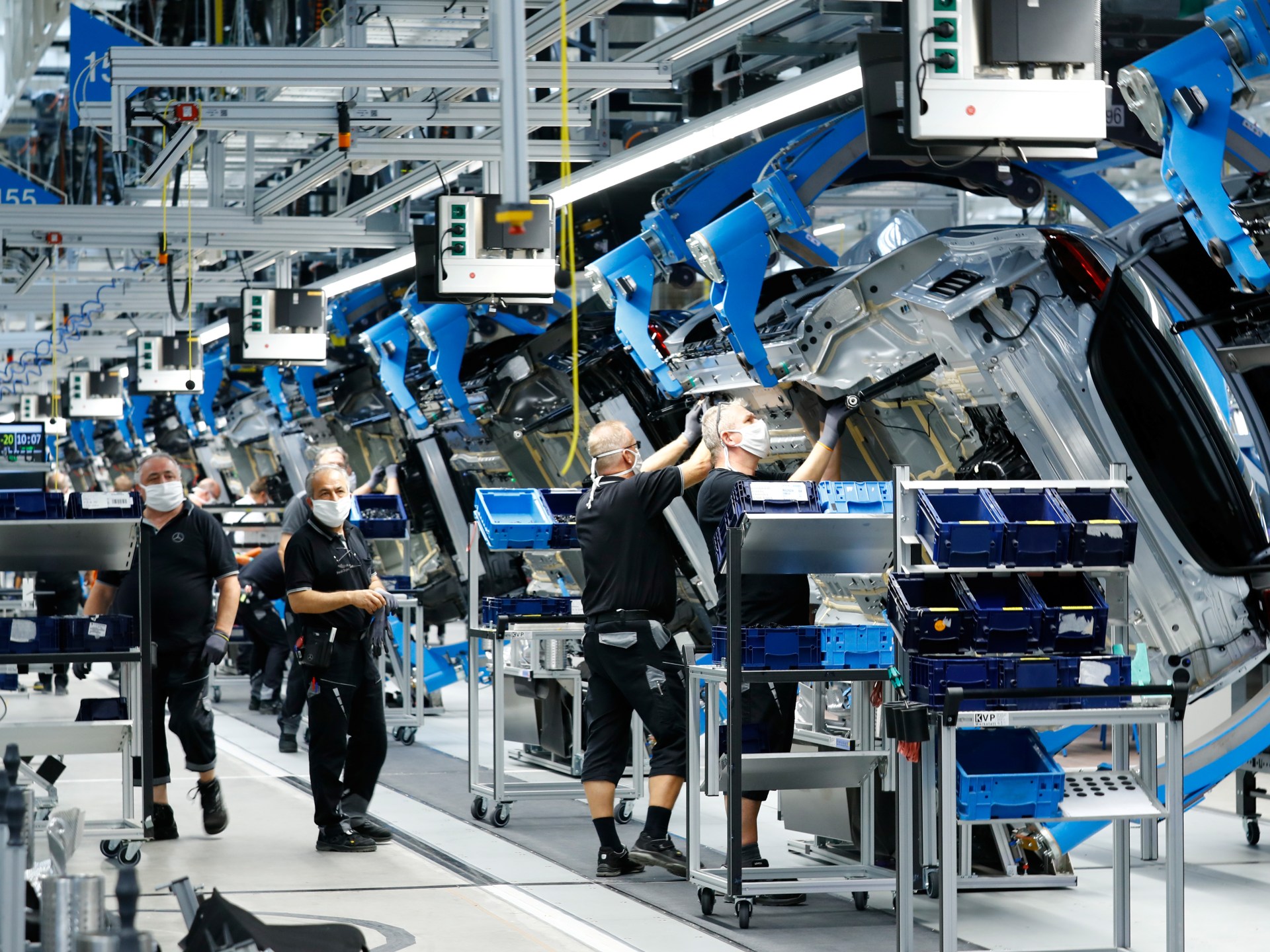 Fatal shooting at German Mercedes-Benz plant leaves two dead.