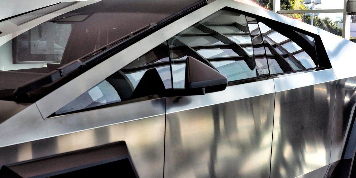 Lady Gaga Takes a Spin in a Tesla Cybertruck