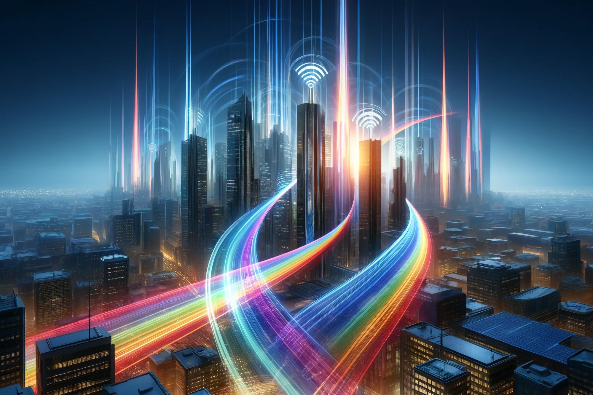 Featured image for "Revolutionizing Wireless Communication: The Future of Terahertz Waves and Bending Light"