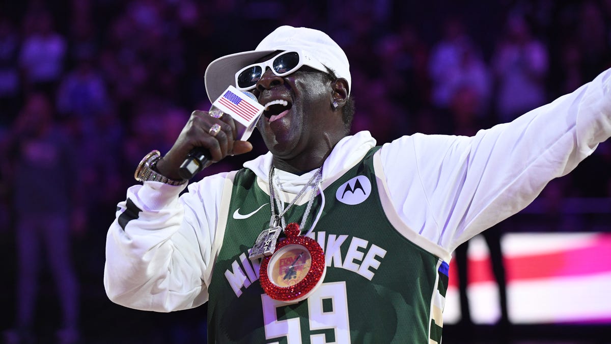 Featured image for "Flavor Flav's Controversial National Anthem Performance at Milwaukee Bucks Game Sparks Debate"