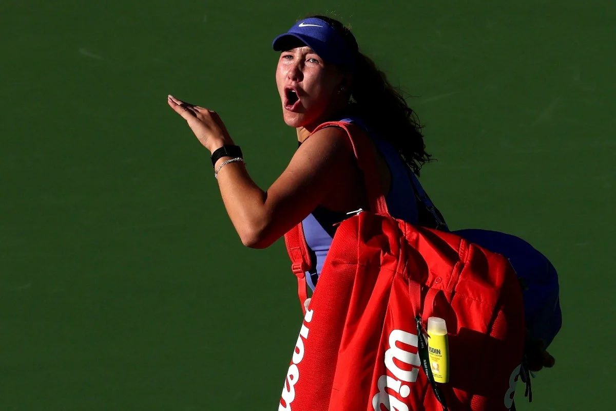 Andreeva’s Indian Wells defense boils over as crowd reaction highlights pressure