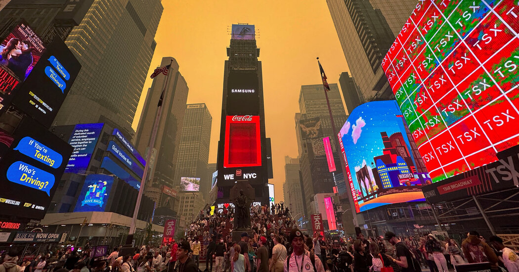 Broadway Shows Cancelled Due to NYC Air Quality Issues