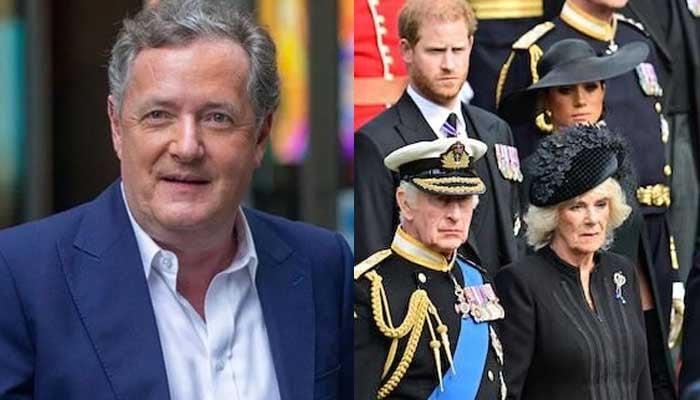 Featured image for Piers Morgan mocks Harry and Meghan after tabloid apology.