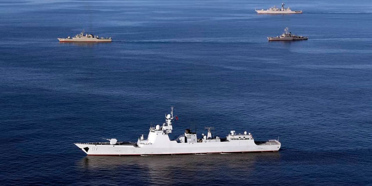 "China, Russia, and Iran Conduct Joint Military Exercises in Gulf of Oman"