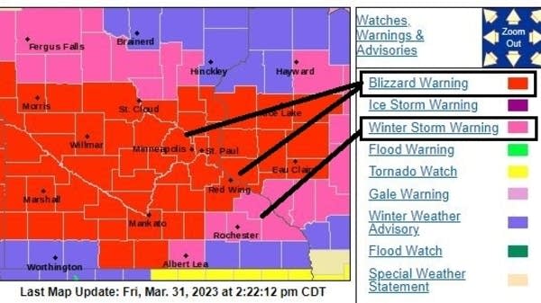 Minnesota and Western Wisconsin Brace for Major Blizzard and Winter Storm.