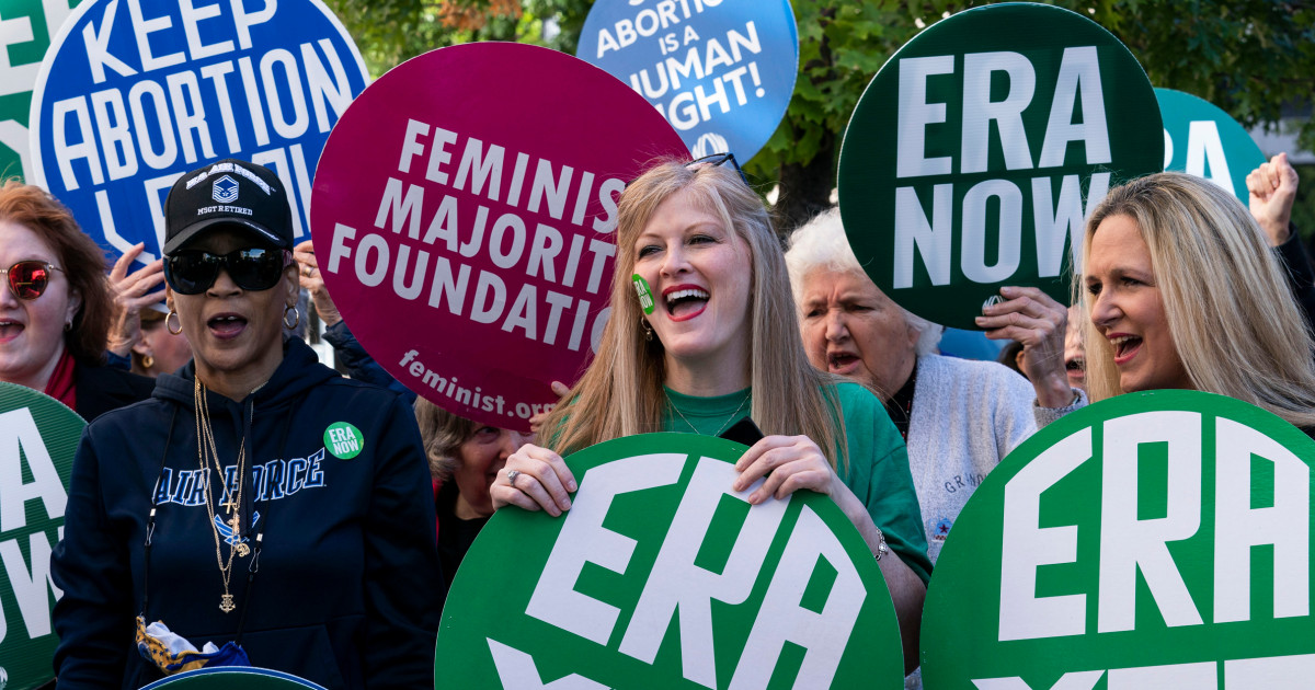 Featured image for Senate to vote on Equal Rights Amendment this week, potentially adding it to the Constitution.