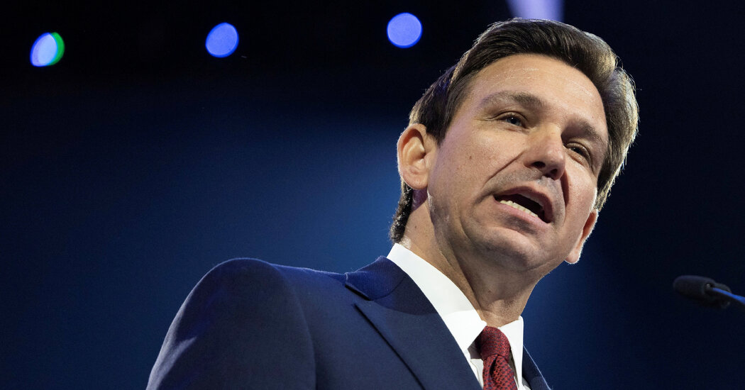 Florida GOP Passes Bill to Keep DeSantis's Travel Records Private