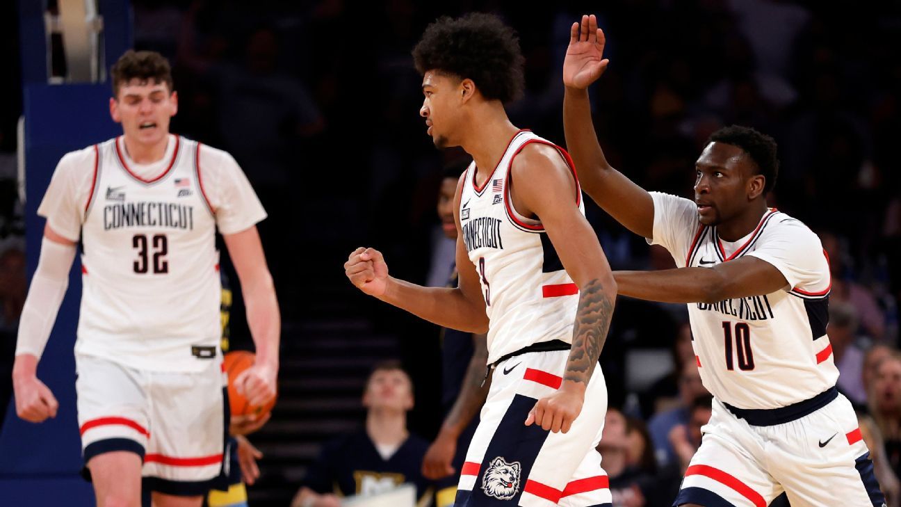"Four Teams Secure No. 1 Seeds in NCAA Tournament"