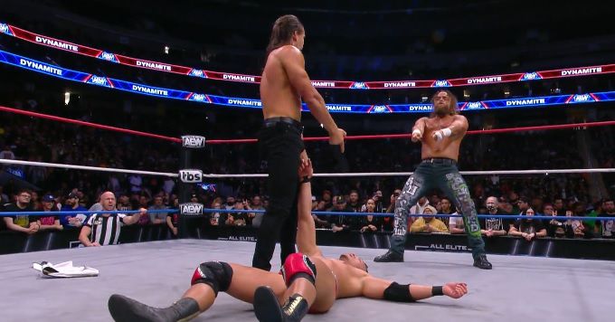 Featured image for Jay White Joins AEW and Attacks Ricky Starks on Dynamite