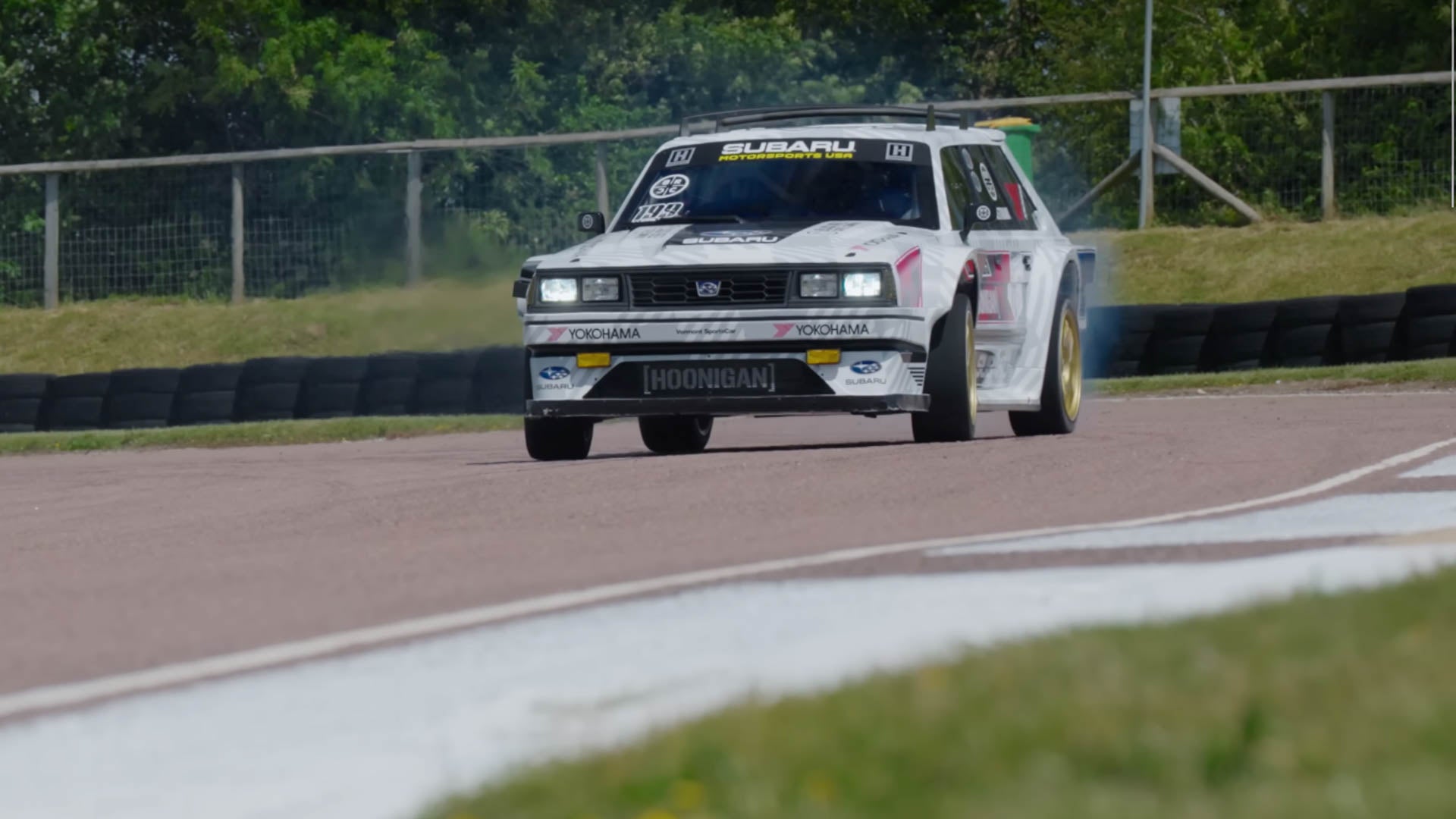 Featured image for Chris Harris Takes on Travis Pastrana's Insane 862 HP Subaru Huckster