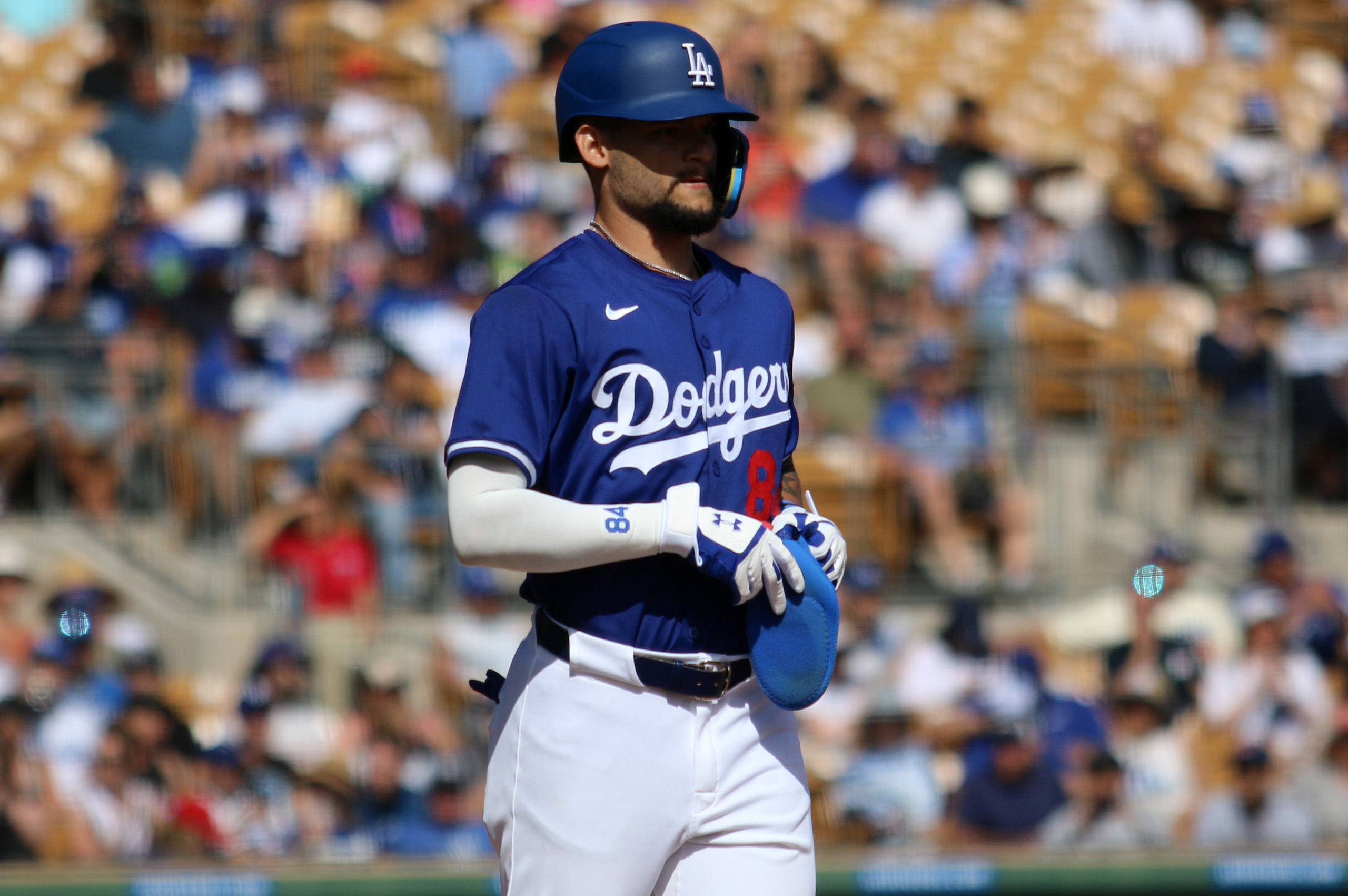 Featured image for "Dodgers Promote Prospect Andy Pages for Major League Debut"