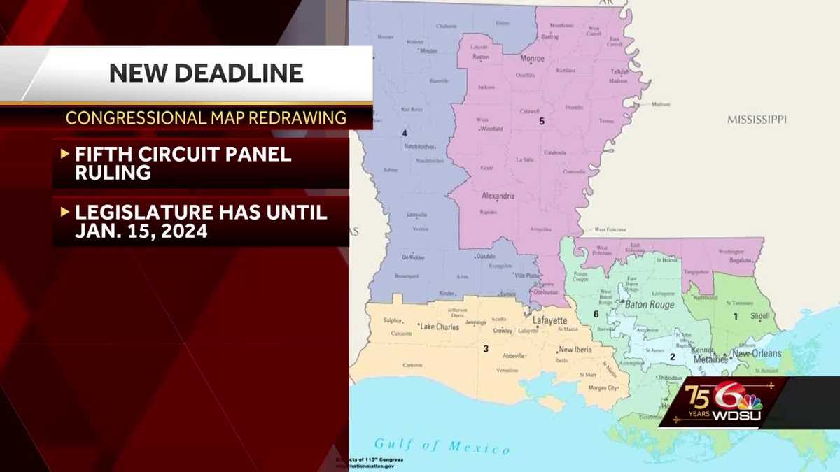 Featured image for Louisiana Legislature Given Deadline to Redraw Congressional Map