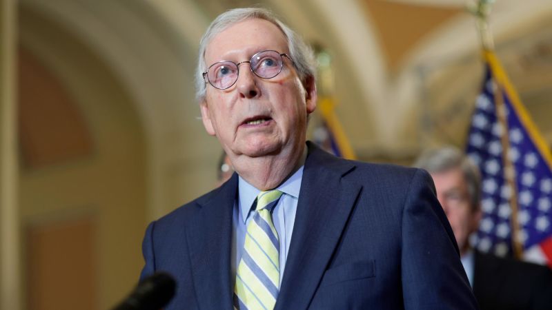 McConnell set to return to Senate after absence and treatment.