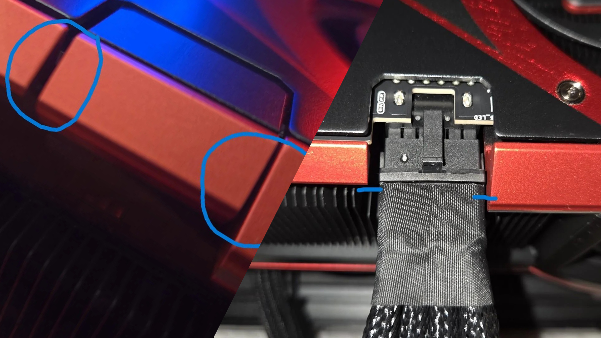 Featured image for ASUS Defends Misaligned RTX 5090 Power Connector as 'Original Design'