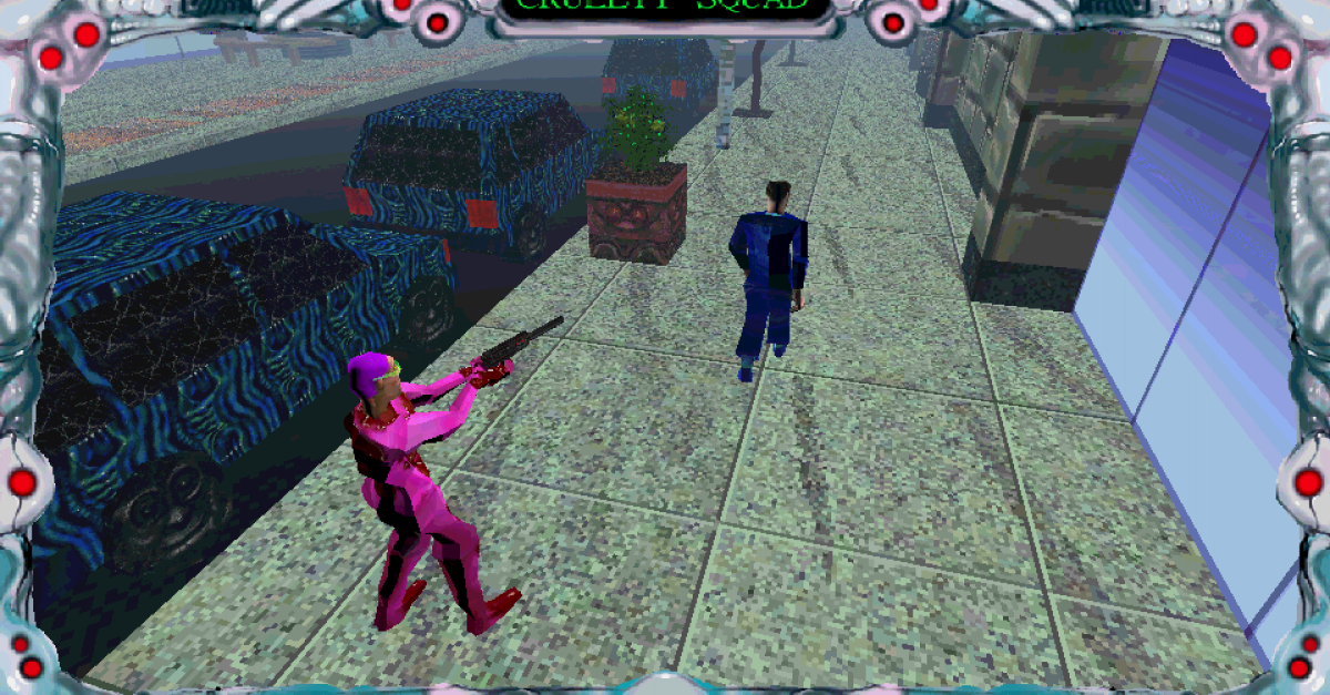 Featured image for UnitedHealthcare CEO Shooting Reimagined in Cruelty Squad Game