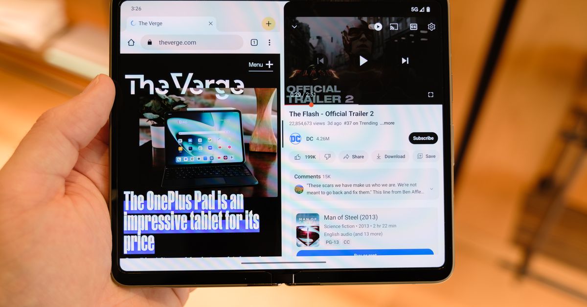 Featured image for "Google Pixel Fold Hits All-Time Low with $400 Discount"