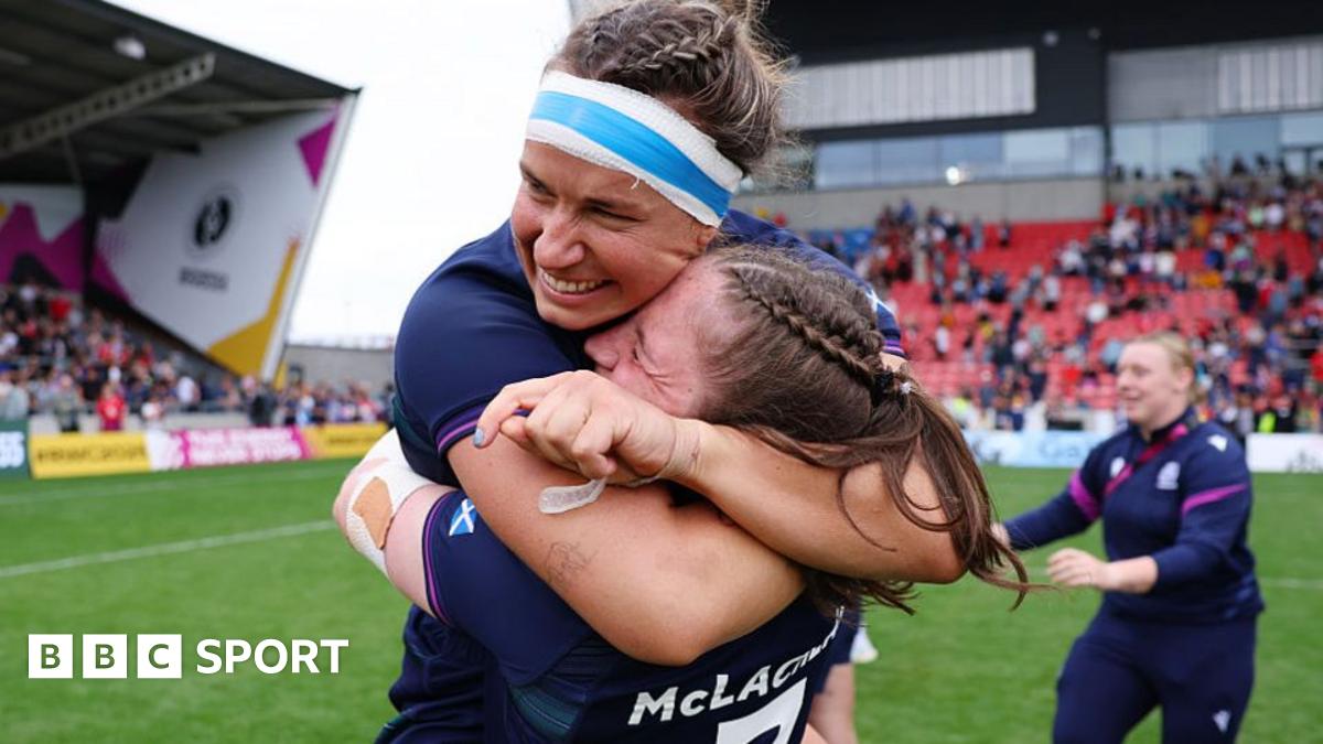Featured image for Scotland Women's Rugby World Cup Victory with McGhie's Hat-Trick