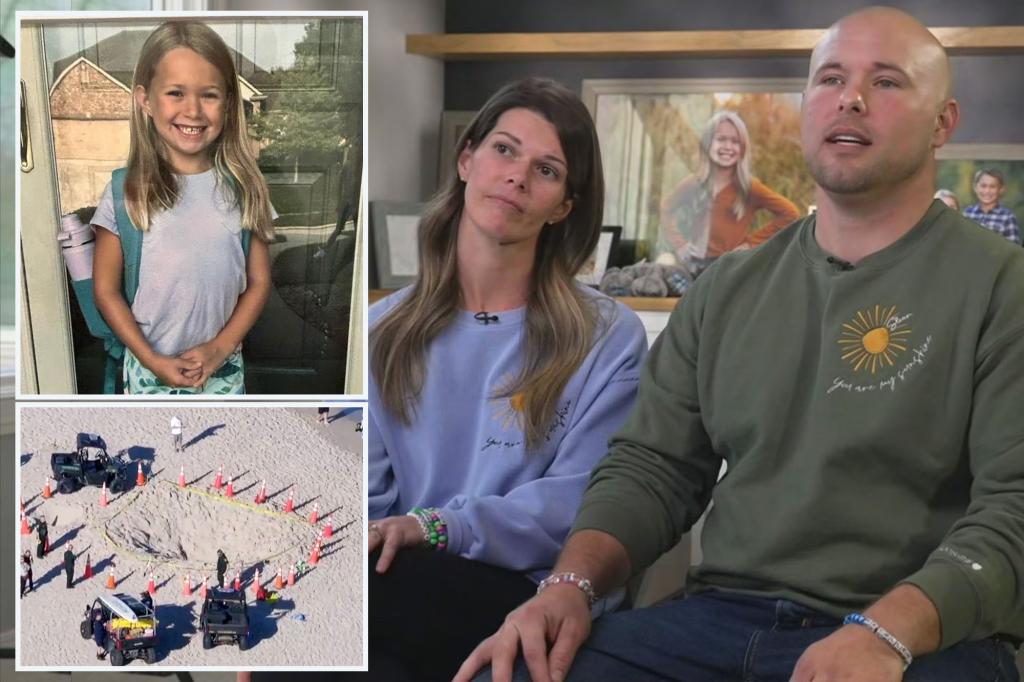 "Tragic Beach Accident: Parents of 7-Year-Old Speak Out After Sand Hole Tragedy"