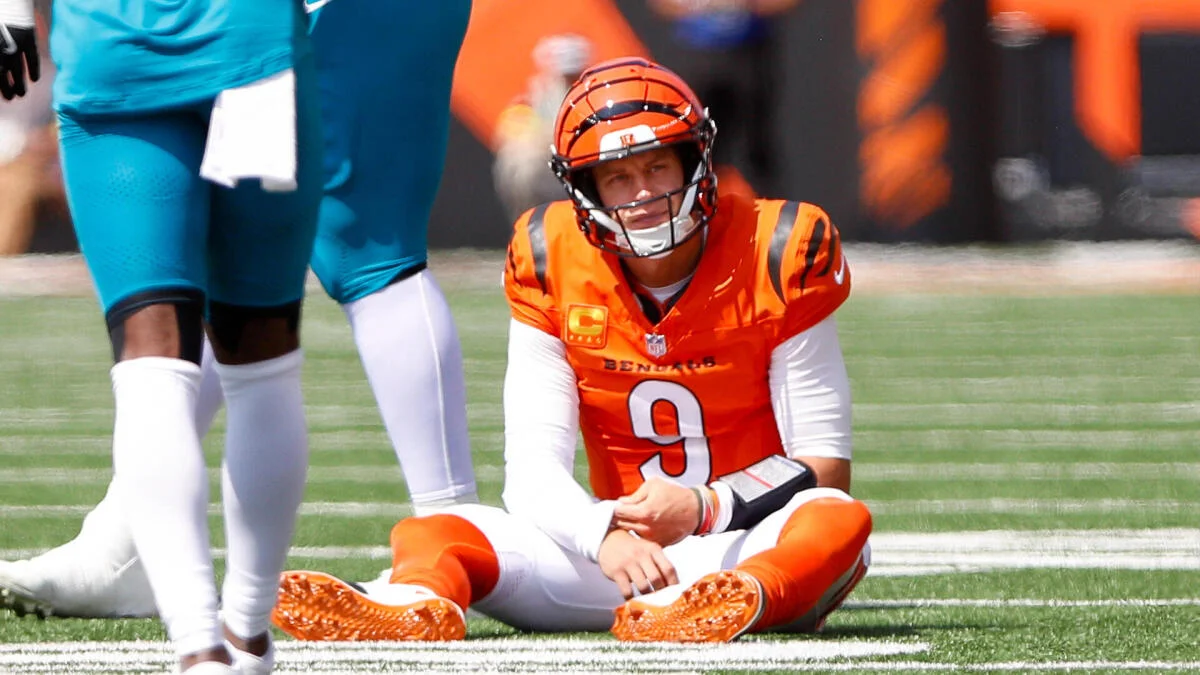 Featured image for Joe Burrow's Turf Toe Injury and Its Impact on the Bengals