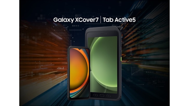"Samsung Unveils Rugged Galaxy XCover7 Phone and Tab Active5: Durability and Productivity for Today's Enterprises"