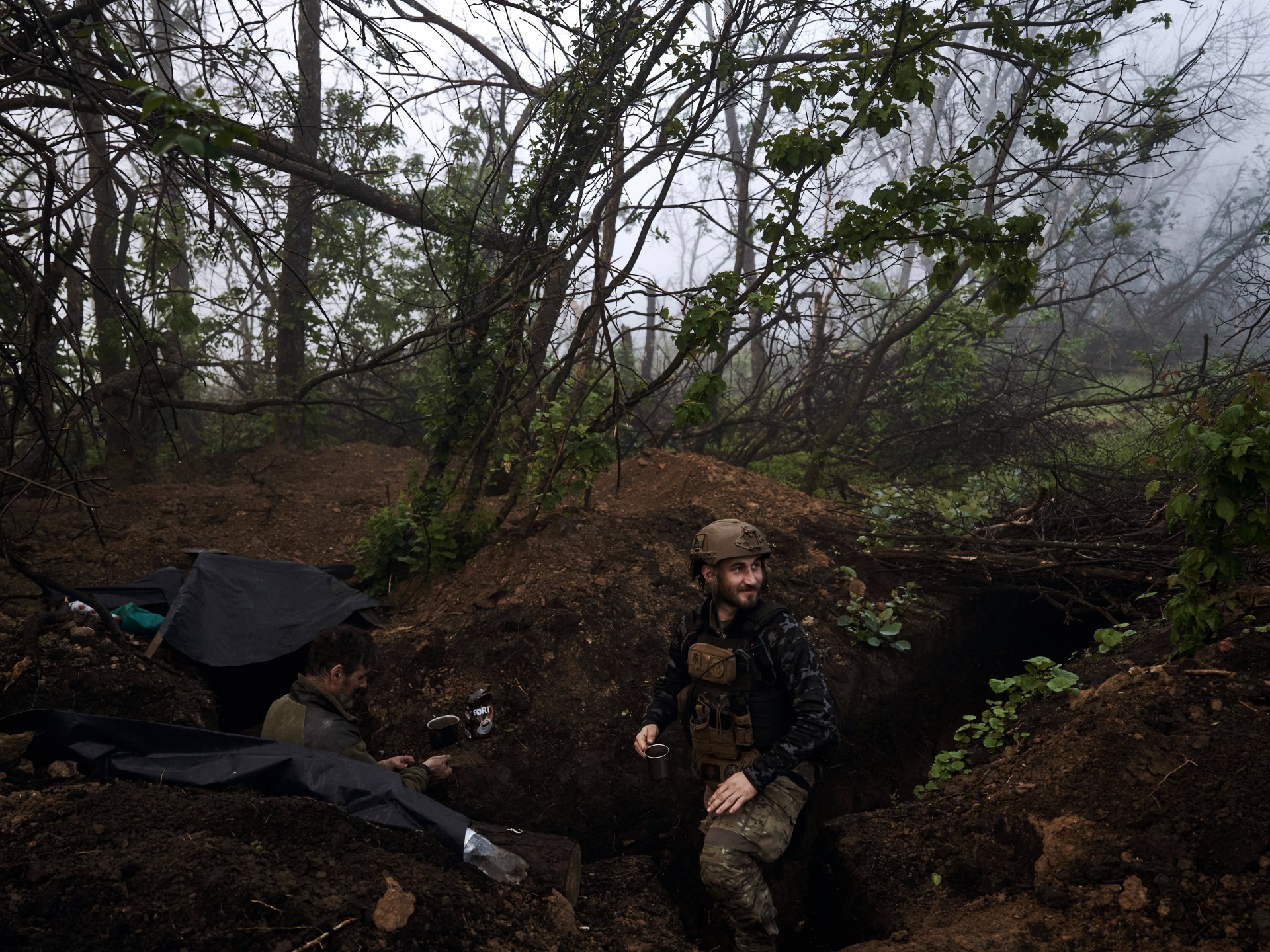 Russian forces ease attacks on Bakhmut to regroup in Ukraine.