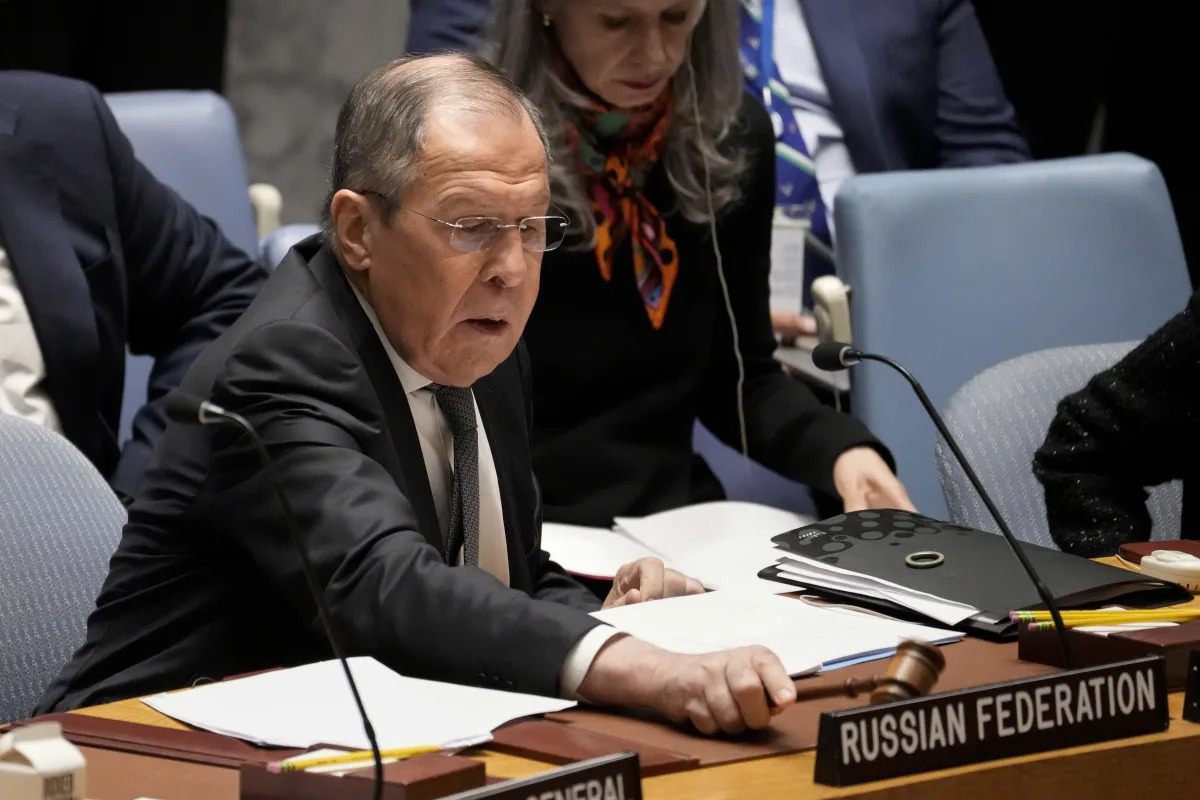 Lavrov's UN Meeting Draws Criticism from West over Ukraine and Peace Remarks