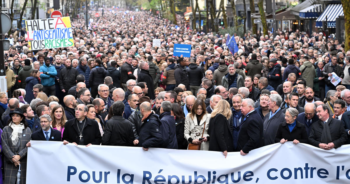 Massive March in France Against Antisemitism Amid Rising Tensions